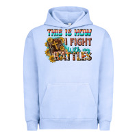 Pigment Grape Ice this is how i fight with my battles Urban Hoodie - CowGirlArtShop