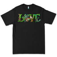 Black love with shamrock Premium Tee - RanaPortraitStore