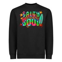 Black salty soul Heavyweight Sweatshirt - AdoDesignShop