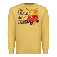 Antique Gold i'm comin in fast Premium Sweatshirt - LillyAllenDesigns