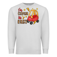 Dove Grey i'm comin in fast Premium Sweatshirt - LillyAllenDesigns