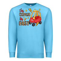 Ocean Blue i'm comin in fast Premium Sweatshirt - LillyAllenDesigns