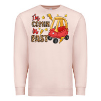 Pale Pink i'm comin in fast Premium Sweatshirt - LillyAllenDesigns