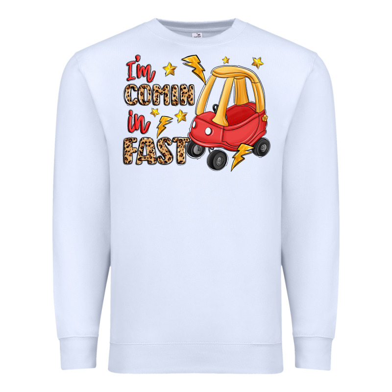 I'm Comin In Fast Premium Sweatshirt by LillyAllenDesigns | Teevron
