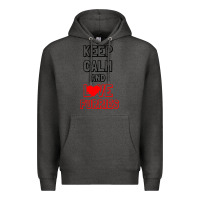 Charcoal Heather Keep Calm And Love Furries Premium Hoodie - Bettercallsaul