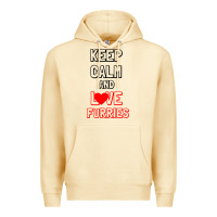 Pina Colada Keep Calm And Love Furries Premium Hoodie - Bettercallsaul
