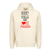 Tofu Keep Calm And Love Furries Premium Hoodie - Bettercallsaul