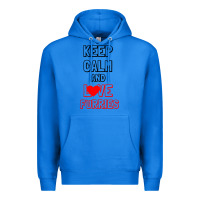 True Royal Keep Calm And Love Furries Premium Hoodie - Bettercallsaul