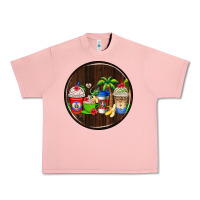 Salmon dominican republic coasters Urban Heavy Tee - AdoDesignShop