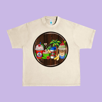 Dominican Republic Coasters Urban Heavy Tee Designed By Adodesignshop