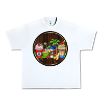 White dominican republic coasters Urban Heavy Tee - AdoDesignShop