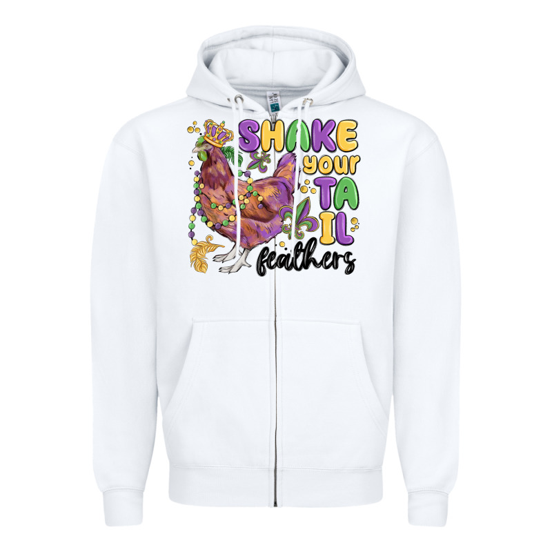 Shake Your Tail Feathers Zipper Hoodie by MaliasSmallBusiness | Teevron