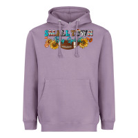 Lavender small town big spirit Heavyweight Hoodie - BundleAndBundleShop