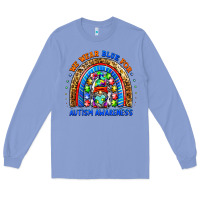 Colony Blue autism awareness gnomes Long Sleeve Tee - BarkalooDesign