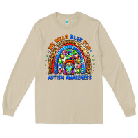 Mushroom autism awareness gnomes Long Sleeve Tee - BarkalooDesign