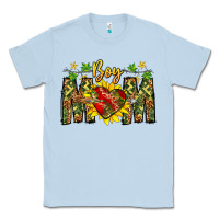 Dusty Blue boy mom Classic Tee - CowhideDigitalArt