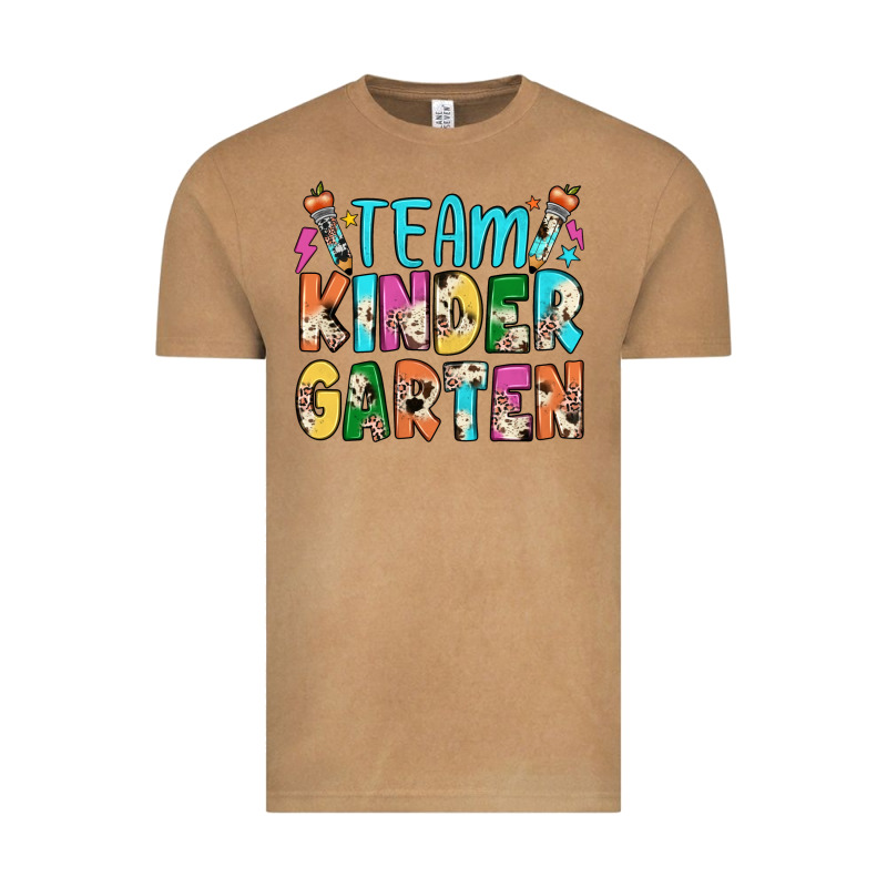Team Kindergarten Vintage Tee by JahusDesignShop | Teevron