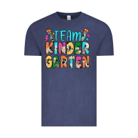 Vintage Denim team kindergarten Vintage Tee - JahusDesignShop