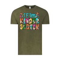 Vintage Olive team kindergarten Vintage Tee - JahusDesignShop