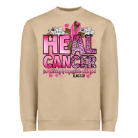 Mushroom heal cancer for nothing is impossible with god luk Heavyweight Sweatshirt - Artiststas