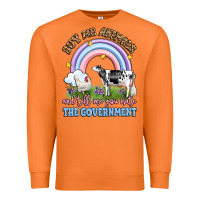 Carrot buy me animals and tell me you hate the government Premium Sweatshirt - LillyAllenDesigns