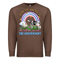 Chestnut buy me animals and tell me you hate the government Premium Sweatshirt - LillyAllenDesigns
