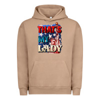 Pigment Burro thats my lady 4th of july Urban Hoodie - CowGirlArtShop