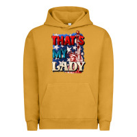 Pigment Peanut Butter thats my lady 4th of july Urban Hoodie - CowGirlArtShop