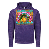 Cloud Purple summer rainbow Vintage Hoodie - HRA Design Shop
