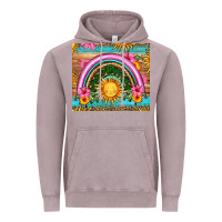 Vintage Zinc summer rainbow Vintage Hoodie - HRA Design Shop
