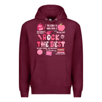 Burgundy rock the best Premium Hoodie - JahusDesignShop