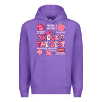 Purple rock the best Premium Hoodie - JahusDesignShop