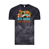 Cloud Black 4th grade let's do this Vintage Tee - JahusDesignShop
