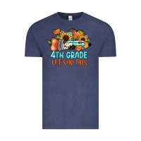 Vintage Denim 4th grade let's do this Vintage Tee - JahusDesignShop