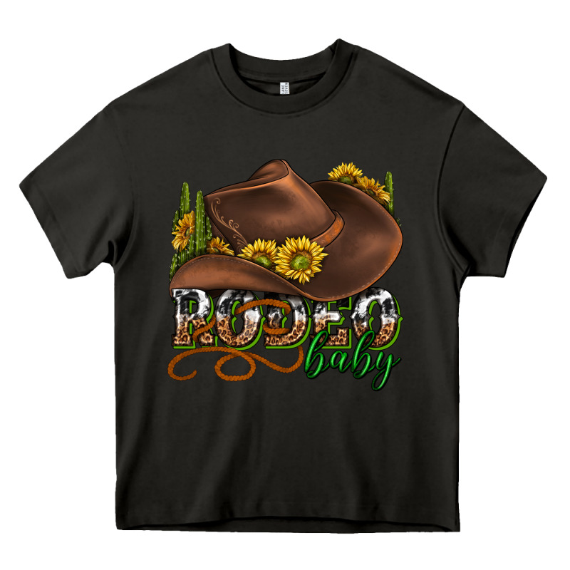 Rodeo Baby Western Heavy Core Tee by texasbilliewilder | Teevron