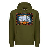 Army Green Happy Halloween Premium Hoodie - Bettercallsaul