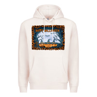 Pale Pink Happy Halloween Premium Hoodie - Bettercallsaul