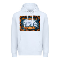 White Happy Halloween Premium Hoodie - Bettercallsaul