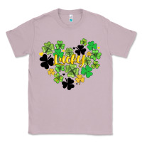 Lilac lucky heart shaped clover Classic Tee - AdoDesignShop