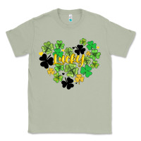 Matcha lucky heart shaped clover Classic Tee - AdoDesignShop