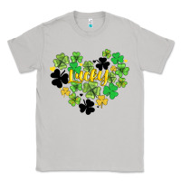 Moon Dust lucky heart shaped clover Classic Tee - AdoDesignShop