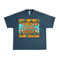 Midnight Navy Pies Before Guys Urban Heavy Tee - Artiststas