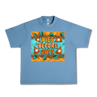 Pebble Blue Pies Before Guys Urban Heavy Tee - Artiststas