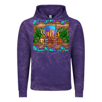 Cloud Purple salty beach Vintage Hoodie - HRA Design Shop