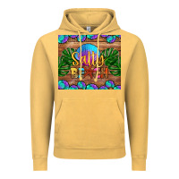 Vintage Mustard salty beach Vintage Hoodie - HRA Design Shop