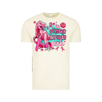 Vintage Arctic dinosaur  in october we wear pink Vintage Tee - AdoDesignShop