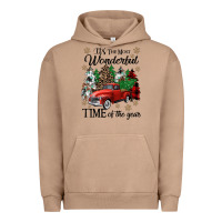Pigment Burro its the most wonderful time of the year Urban Hoodie - CowGirlArtShop