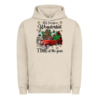 Pigment French Oak its the most wonderful time of the year Urban Hoodie - CowGirlArtShop