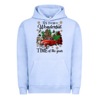 Pigment Grape Ice its the most wonderful time of the year Urban Hoodie - CowGirlArtShop