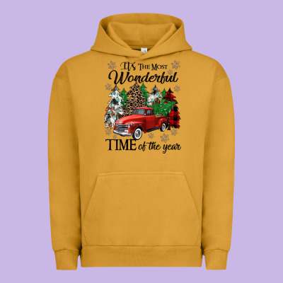 Its The Most Wonderful Time Of The Year Urban Hoodie Designed By Cowgirlartshop